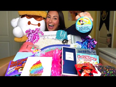 ASMR What I Got for My Birthday Part 1 🎁