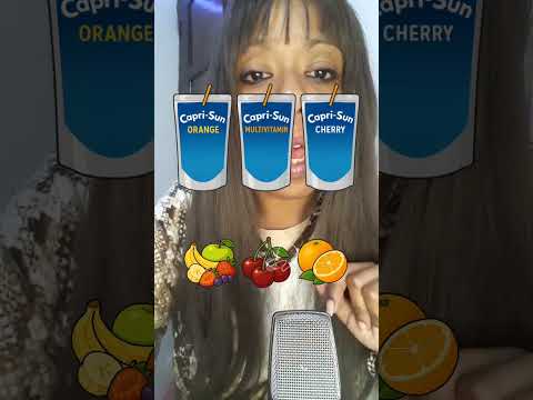 ASMR SUCO DE FRUTAS  #shortsvideo