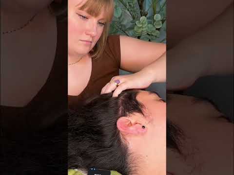 ASMR Scalp Massage Roleplay 🩵 #asmr #asmrsounds #asmrscalp #asmrscalpexam