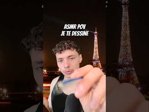 asmr pov je te dessine #asmr #asmrfrançais