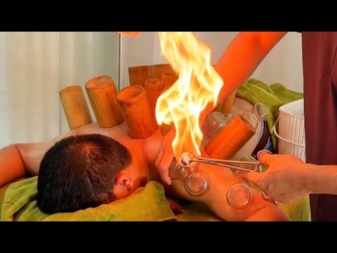 ASMR 🇻🇳 Tried Bamboo Cupping on the Streets of Vietnam 😳 | Deep Relaxation | No Talking