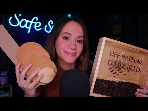 ASMR / Wooden And Cork Triggers (tapping & scratching)