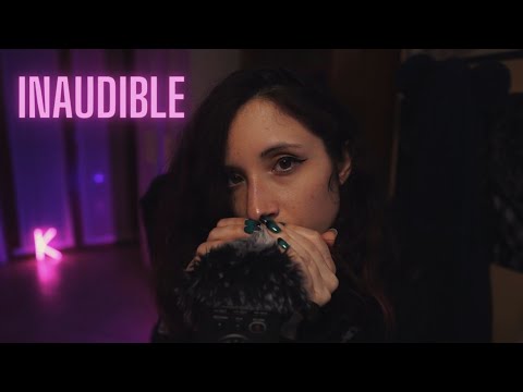 ASMR Inaudible per dormire subito (mouth sounds)