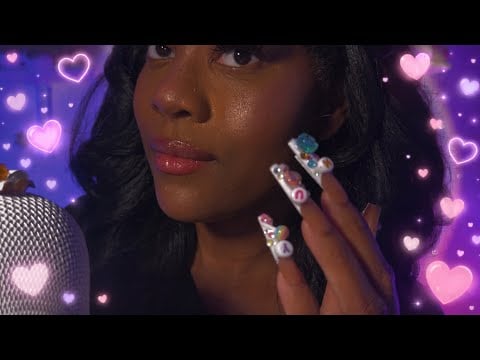 ASMR Clicky Whisper Ramble 💎 Mannequin Tapping, Crystal Candy, Affirmations & Mic Scratching.