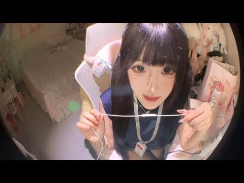 Sleepy Triggers ASMR | Cute Girl Gentle Whisper Sounds