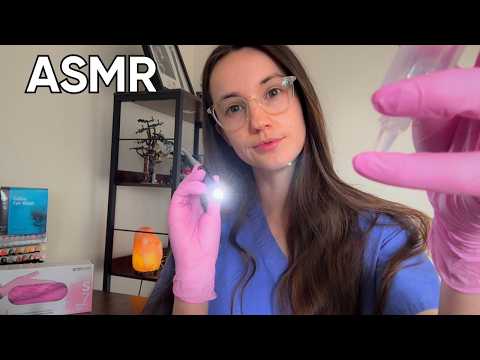 ASMR Eye Exam & Cleaning Your Eye 👁️