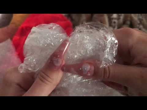 ASMR bubble wrap sounds 💫😍 АСМР пузырчатые плёнки (no talking) #asmr