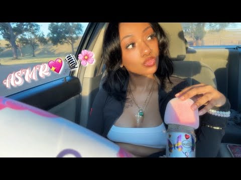 ASMR Mic Swirling and Pumping + whispering a little 🎙️💖🌸