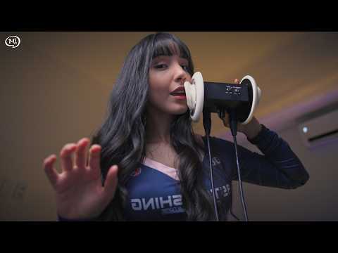 O ASMR MAIS PROCURADO: Reverb Intenso, Kisses, Mouth Sounds e Ear Massage | 4K ♥️