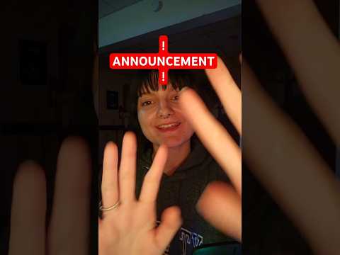 #shortvideo #shorts #asmrvideos #asmr #announcement