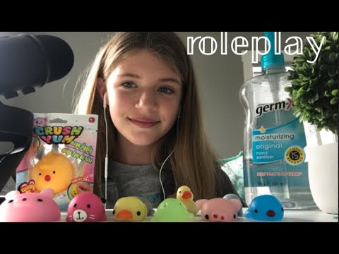 ASMR ~ Michu squishy shop roleplay ✨🤍