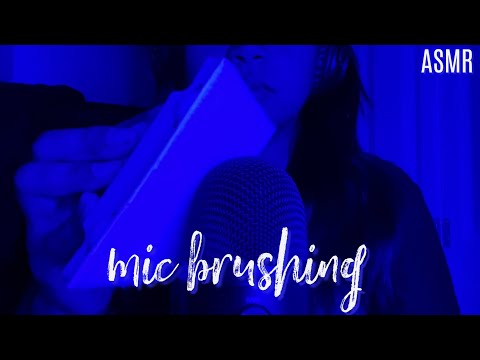 ASMR Mic Brushing (No Talking)