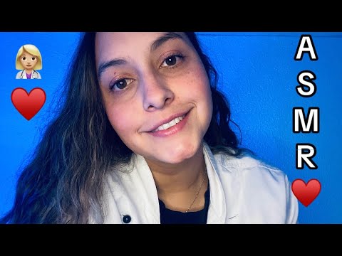 ASMR | SOY TU DOCTORA Y TE HAGO UN TEST DE ALERGIAS 🤧👩🏼‍⚕️♥️