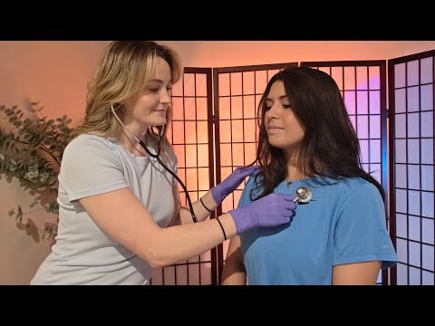 ASMR Classic Head To Toe Medical Examination | Sharp or Dull, Vitals & Scalp Exam