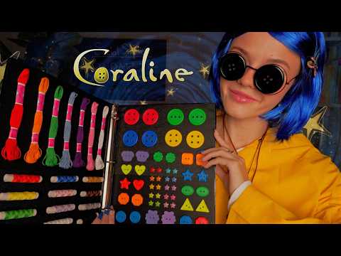 ASMR Coraline Sews Your Button Eyes In The Back Of Class 🌀✏️🐈‍⬛