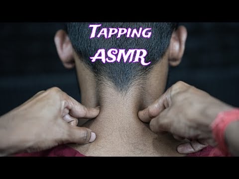 ASMR Neck Tapping Massage | ASMR Tapping & Tingly Head Massage | Scratching & Tapping ASMR Massage