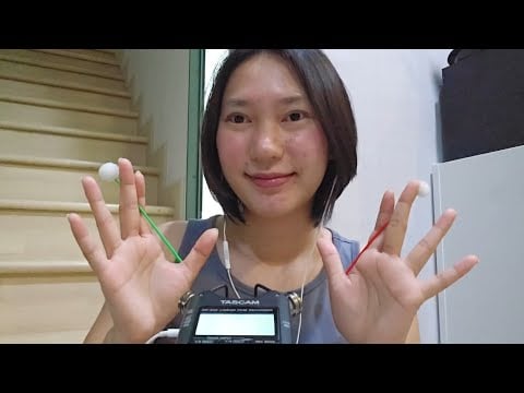 ASMR Ear Cleaning แคะหูให้เธอ กระซิบเม้ามอย [ คลิปแรก ]