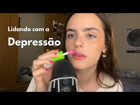 arrume se comigo para a faculdade em ASMR + conversando com você