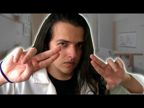 ASMR EXAME DOS NERVOS CRANIANOS COMPLETO