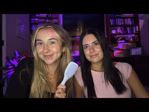 ASMR | The TINGLIEST Real Person ASMR😴 (Hair Play, Back Tickles)