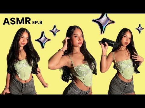ASMR 20+ minutes |  ep.8 Shein try on haul |scratching,fabric,hill shoes, mouth sounds,hand sounds
