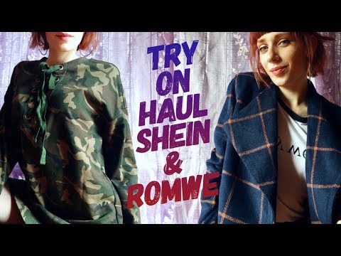 New Try On Haul ✨|| ASMR ITA || SheIn & Romwe