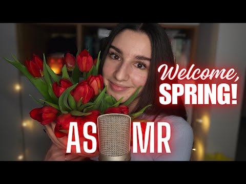 🌷Flower Sounds ASMR🌷 | Spring is here ✨ | M.G. #asmr