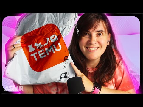 ASMR UNBOXING Paquete de TEMU con Muchas Cositas interesantes! | HAUL Temu