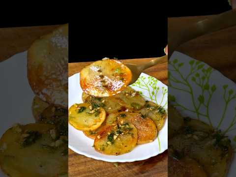 garlic potato chips ASMR #shorts #short #trendingshorts #ytshorts