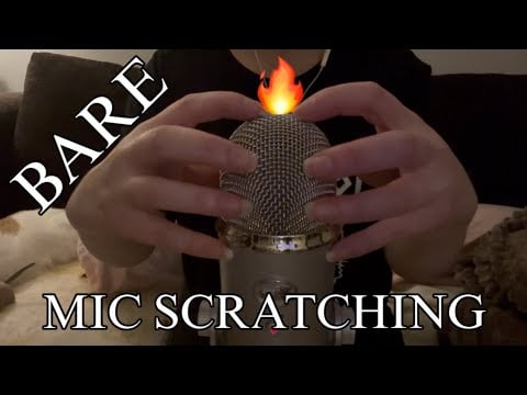 ASMR | ⚠️ FAST AGGRESSIVE Bare Mic Scratching | No Talking