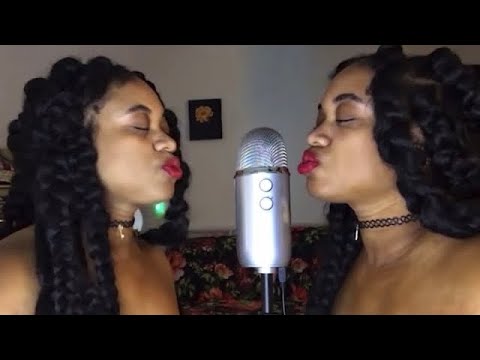 ASMR  🎙 👯‍♀️ DOUBLE MIC PLEASURE