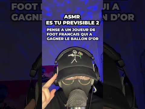 ASMR • JE DEVINE A QUOI TU PENSES ! Es tu prévisible ?  #triggersforsleep #asmrfrancais  #asmr