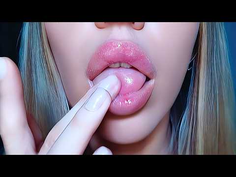 4K ASMR Mouth Sounds Your Favorite Spit Painting