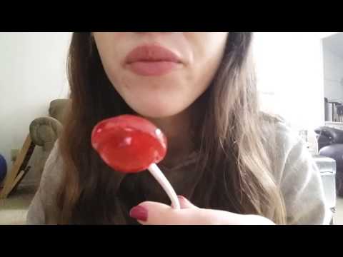 ASMR lollipop whisper