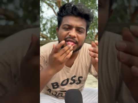 ASMR Spit Painting [ASMR Outdoor] #shorts