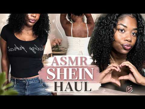 ASMR MINI CLOTHING TRY ON HAUL (Clicky Whisper)