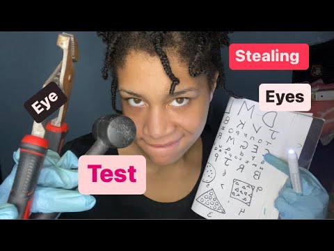ASMR - Chaotic Doctor Steals Your Eyes