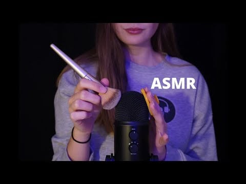 ASMR | Mic Brushing In The Rain 💧(No Talking)
