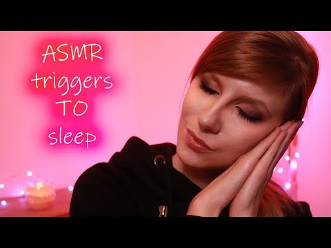 ASMR sleep with triggers (scratching, brushing, crinkling, fabric, fluffy mic, foam, etc)