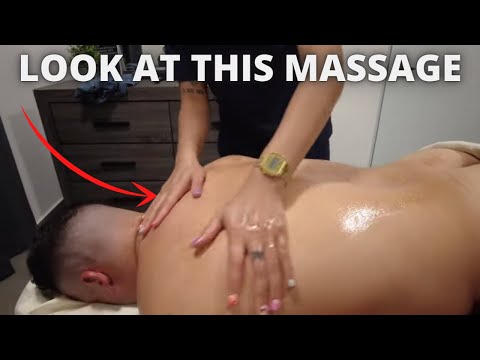 Back And Arms Massage | Deep Relaxation Session | Calming ASMR