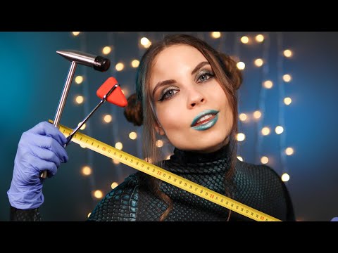 ASMR Alien Medical Exam, Focus Tests & Measuring You