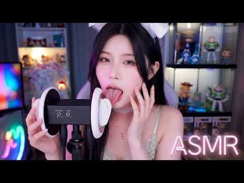 Fall Asleep Instantly 😴 4Hr Deep Ear Cleaning, Ear Cupping & Heartbeat ASMR (No Talking)