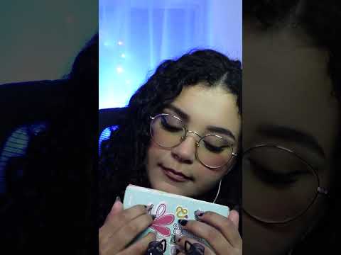 ASMR Tapping no caderno
