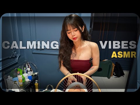 ASMR 🔥 Stress-free Head: Soothing ASMR Massage Experience!