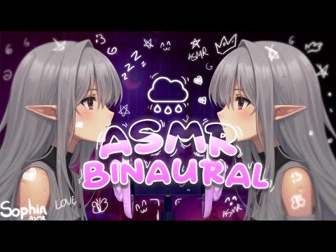 ASMR Binaural , relax with these calming sounds
