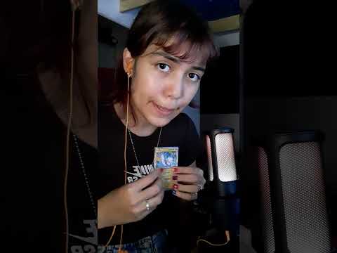 ASMR cartinha Pokémon!! #pokemoncards #relax #visualtingle #asmr #tingles #tapping #sonsdeboca