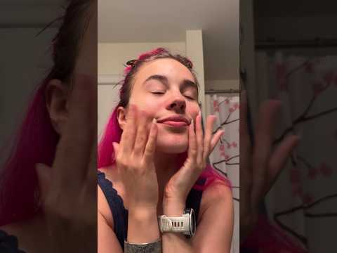 Asmr night routine after going live🥰🌙 #asmr #vlog