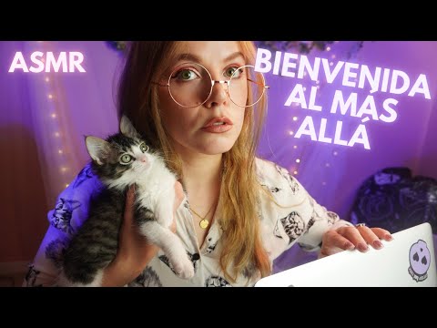 ASMR BIENVENIDA AL MÁS ALLÁ [entrevista carol asmr con gatito]