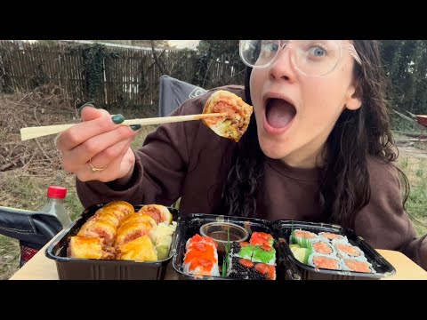 Sushi Mukbang Asmr 🍣