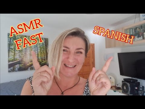ASMR FAST & CHAOTIC 💥 Spanish Mouth Sounds for Tingly Relaxation #asmr #relax